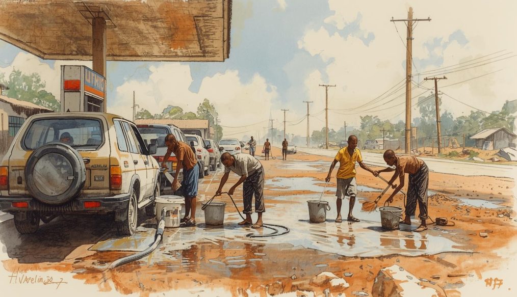 Inside Uganda’s Car Washing Bays
