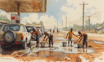 Inside Uganda’s Car Washing Bays